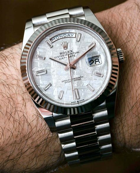 rolex meteorite dial